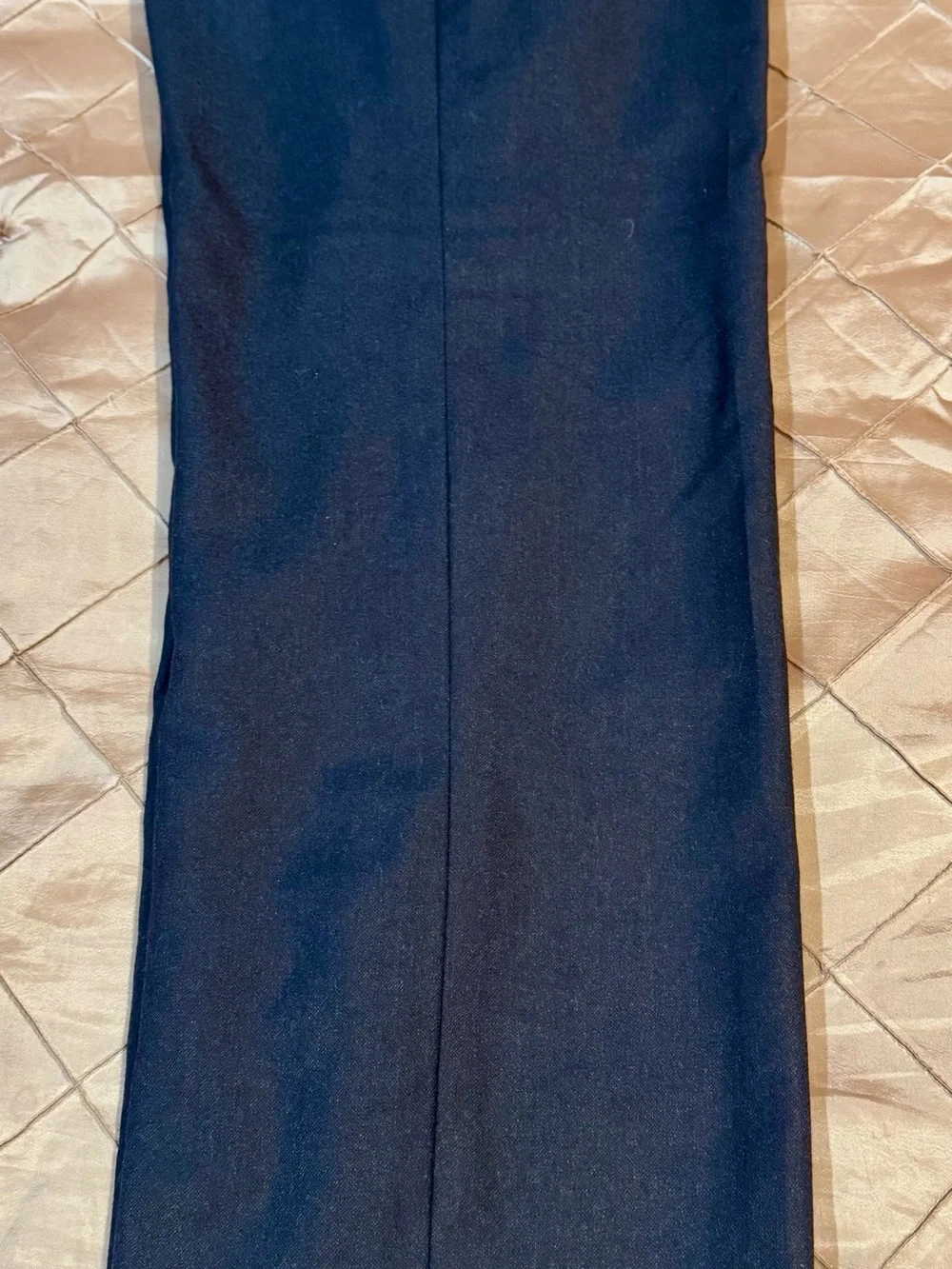 CHANEL Black Womens Dress Trousers, fully lined, elegant style, size 46